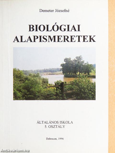 Biológiai alapismeretek