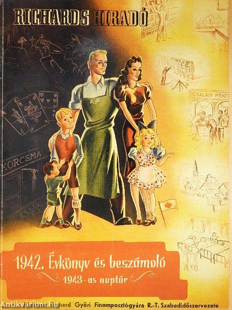 Richards Hiradó 1942. Évkönyv és beszámoló