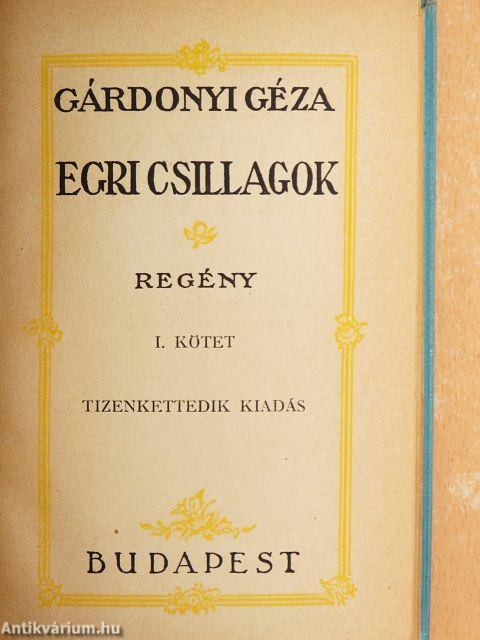 Egri csillagok I-II.