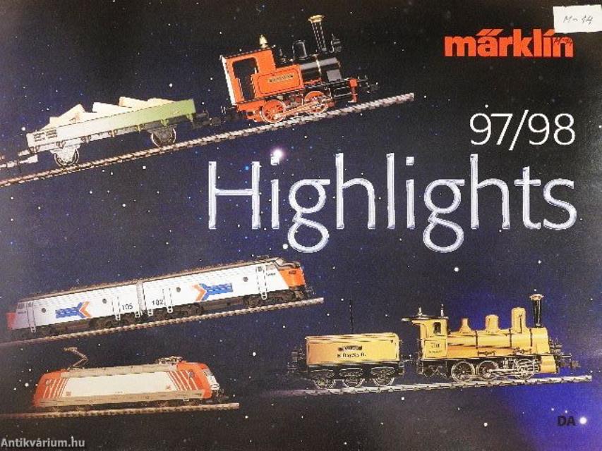 Märklin Highlights 97/98