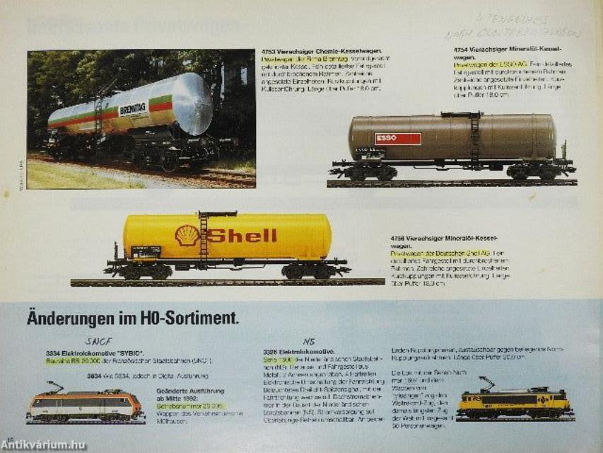 Märklin - Technik erfahren - Neuheiten 1992