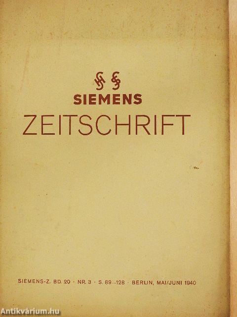 Siemens Zeitschrift Mai/Juni 1940