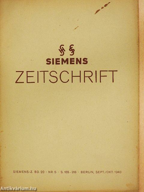 Siemens Zeitschrift Sept./Okt. 1940