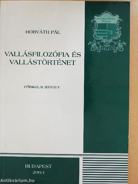 Vallásfilozófia és vallástörténet