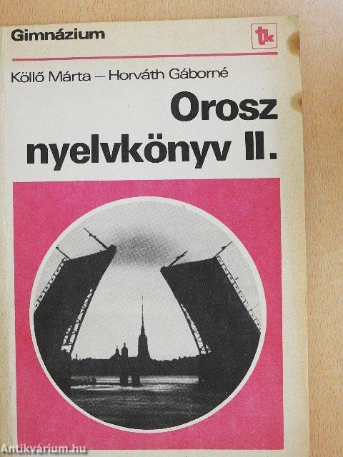 Orosz nyelvkönyv II.