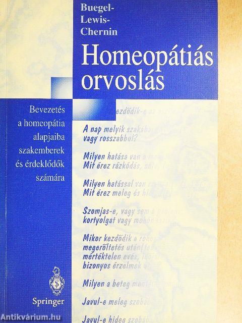 Homeopátiás orvoslás