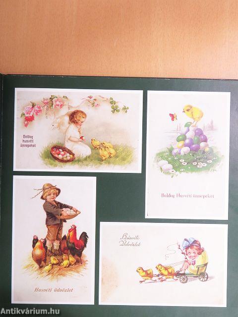 Húsvét régi képeslapokon