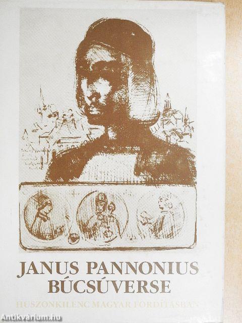 Janus Pannonius búcsúverse