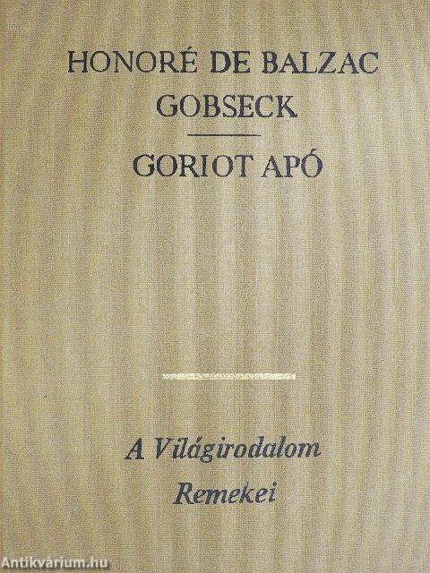 Gobseck/Goriot apó