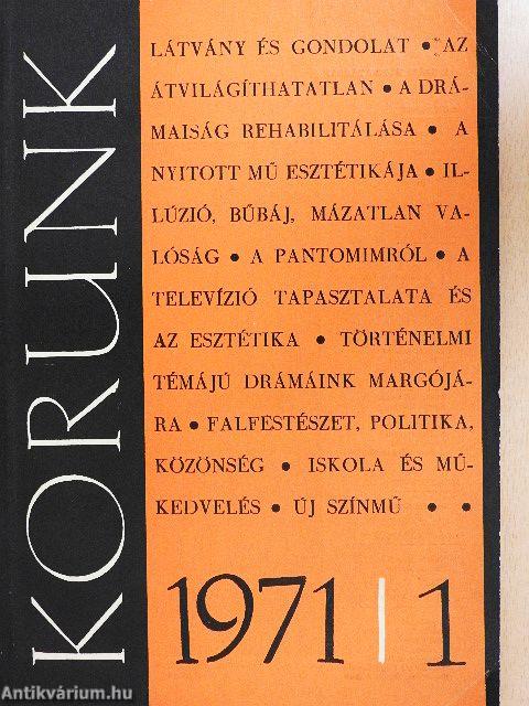 Korunk 1971. január