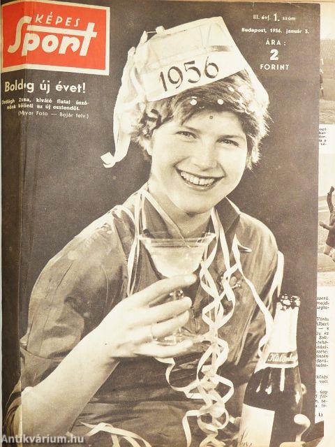 Képes Sport 1956. január-október + 4 olimpiai különszám
