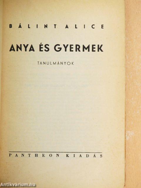 Anya és gyermek