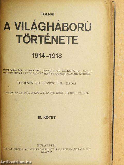 A világháború története III. (töredék)