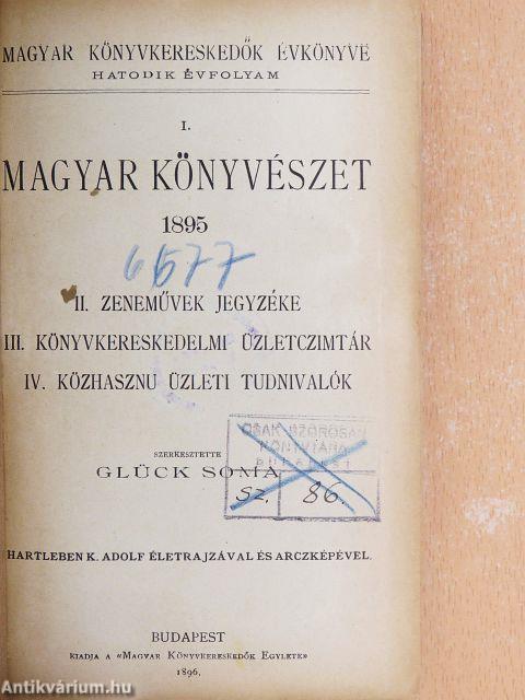 Magyar Könyvkereskedők Évkönyve 1895