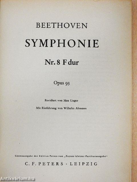 Symphonie Nr. 8 F dur