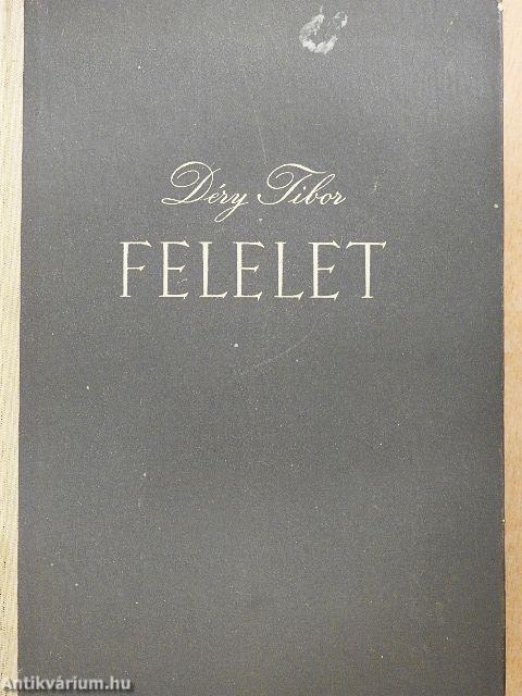 Felelet I-II.