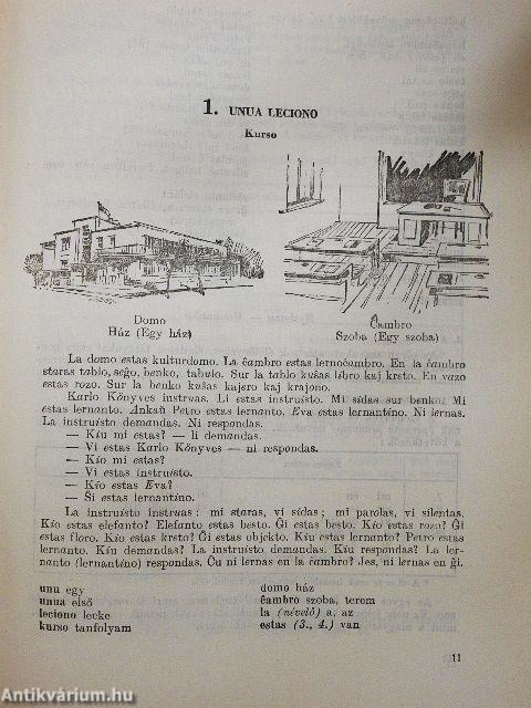 Eszperantó nyelvkönyv