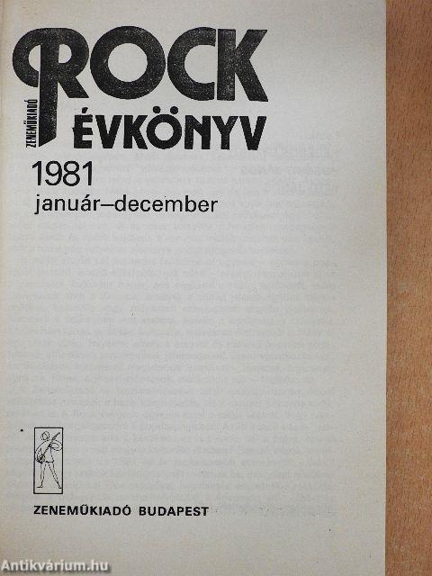 Rock évkönyv 1981