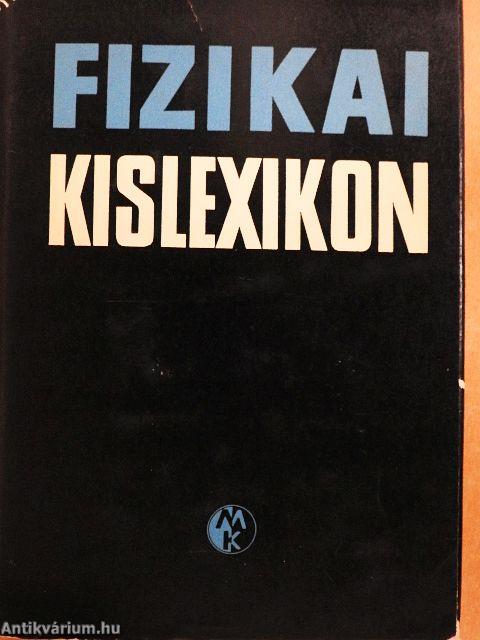 Fizikai kislexikon