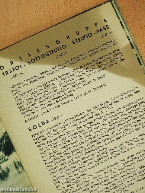 Wintersport in der Dolomiten