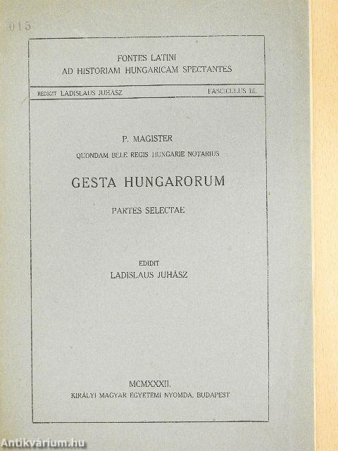 Gesta Hungarorum