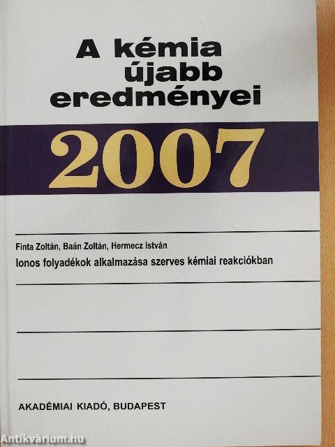 A kémia újabb eredményei 98.