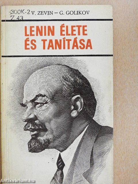 Lenin élete és tanítása