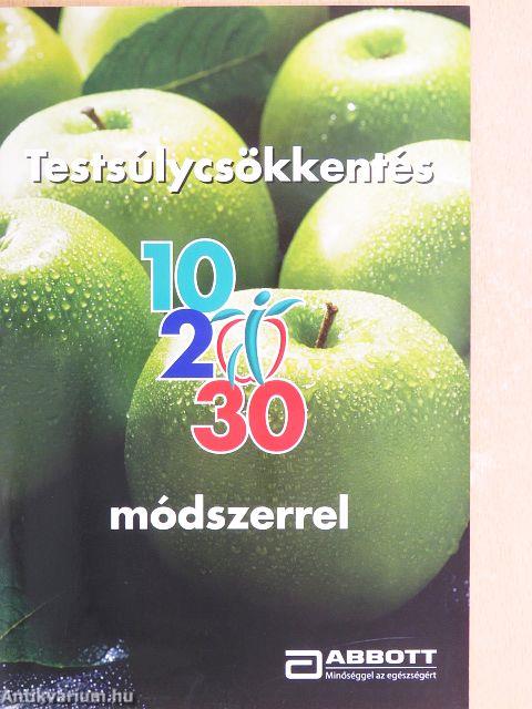 Testsúlycsökkentés 10-20-30 módszerrel