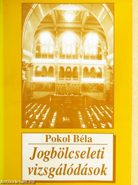 Jogbölcseleti vizsgálódások