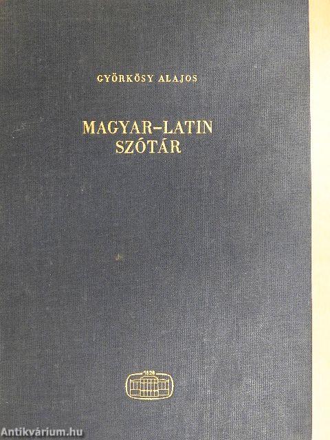 Magyar-latin szótár