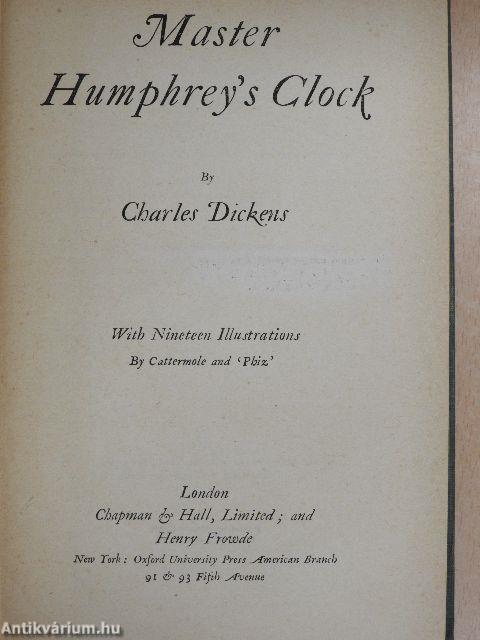 Master Humphrey's Clock/The Mystery of Edwin Drood