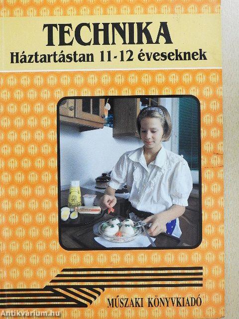 Háztartástan 11-12 éveseknek