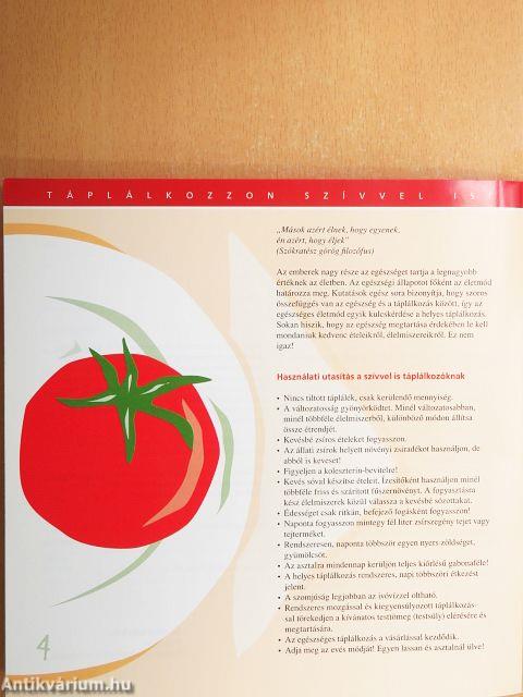 A szív konyhájának receptkönyve