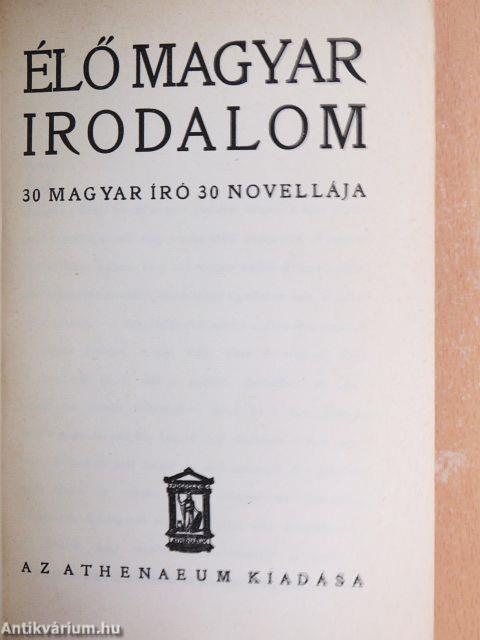 Élő magyar irodalom