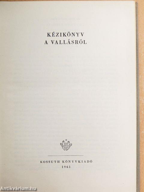 Kézikönyv a vallásról