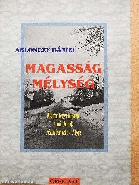 Magasság, mélység...