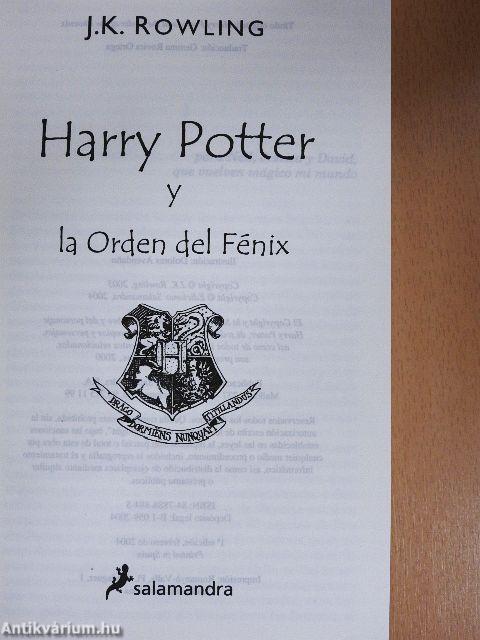 Harry Potter y la Orden del Fénix