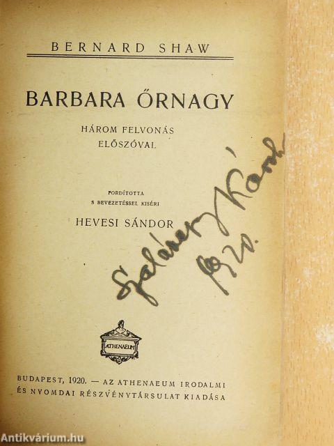 Barbara őrnagy