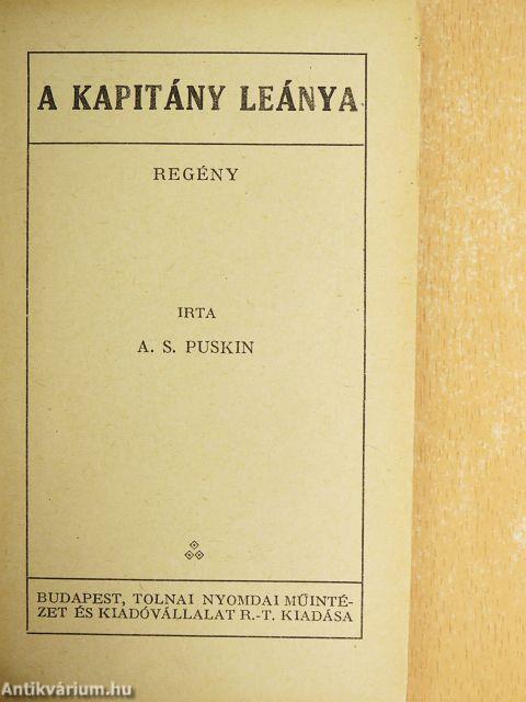 A kapitány leánya