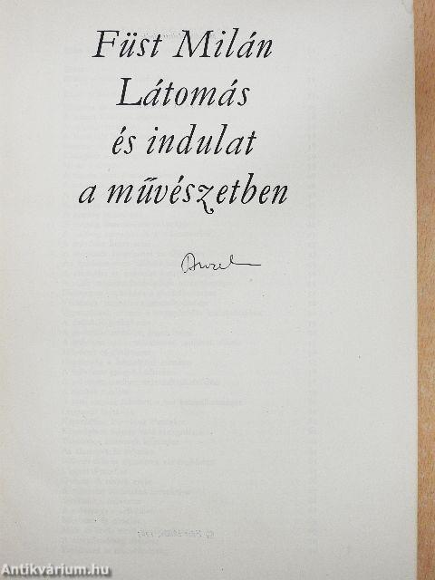 Látomás és indulat a művészetben