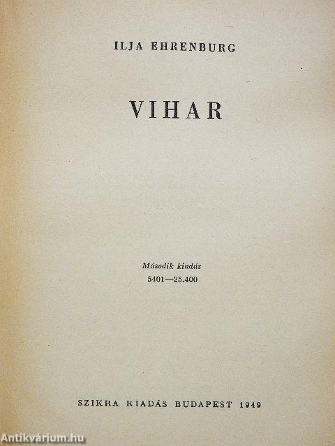 Vihar I-II.