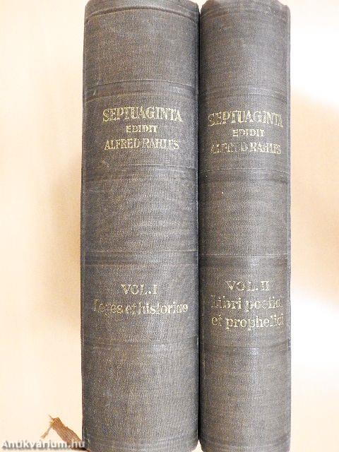 Septuaginta I-II.