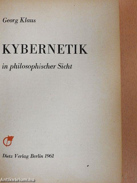 Kybernetik in philosophischer Sicht