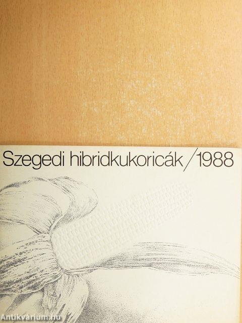 Szegedi hibridkukoricák 1988.