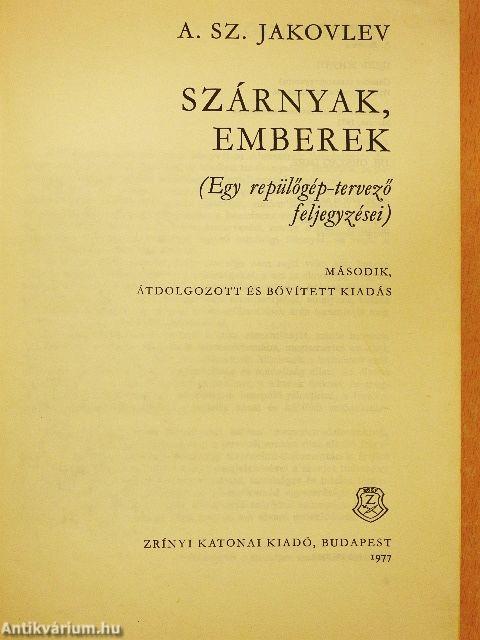 Szárnyak, emberek