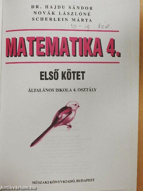 Matematika 4/1./Gyakorló I.