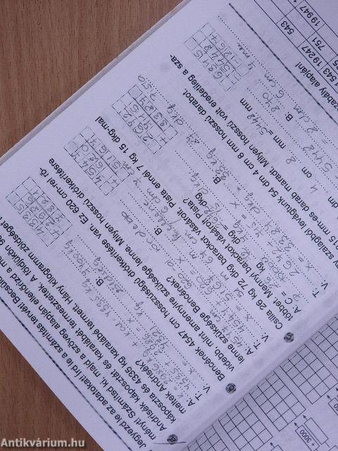 Matematika 4/1./Gyakorló I.