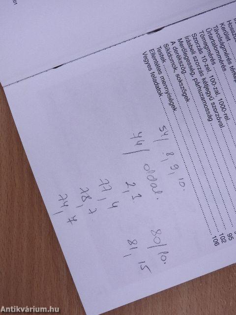 Matematika 4/1./Gyakorló I.