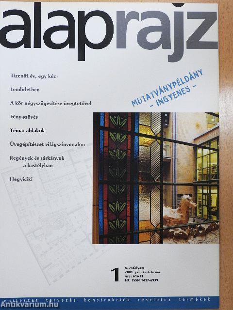 Alaprajz 2001. (nem teljes évfolyam)