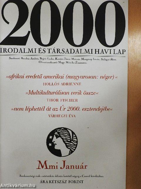 2000 2001. január-december